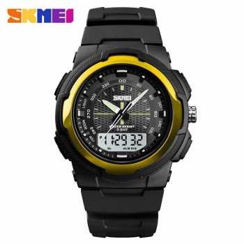 SKMEI Jam Tangan Analog Digital Pria JT 138 Jamtangan Cowok Skmai Jam Cowo Keren Waterproof