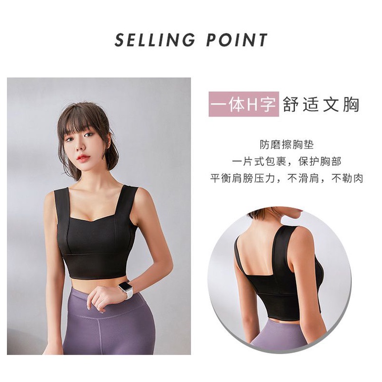 4 pcs pakaian gym wanita full set