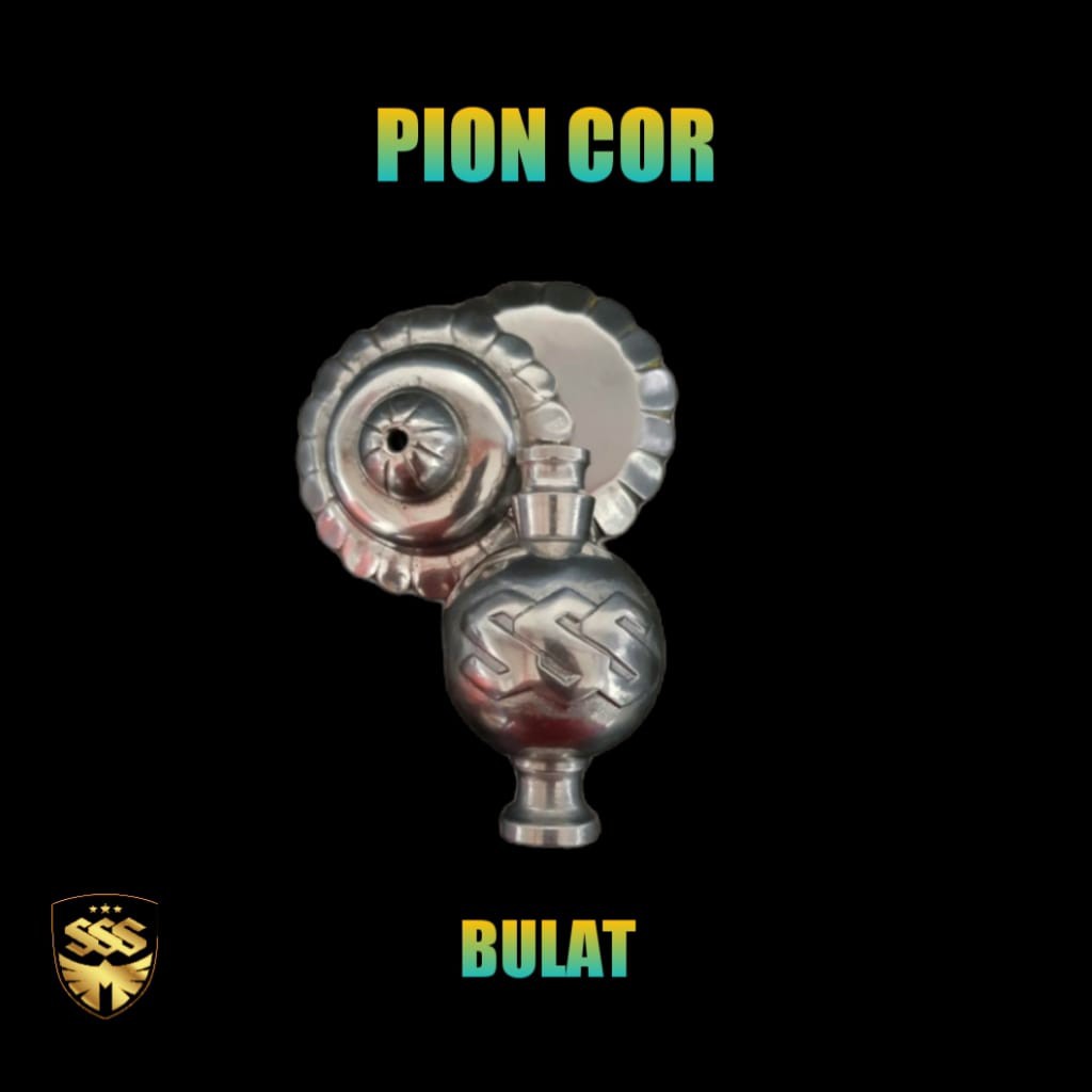 Pion Cor Bulat untuk sangkar lovebird