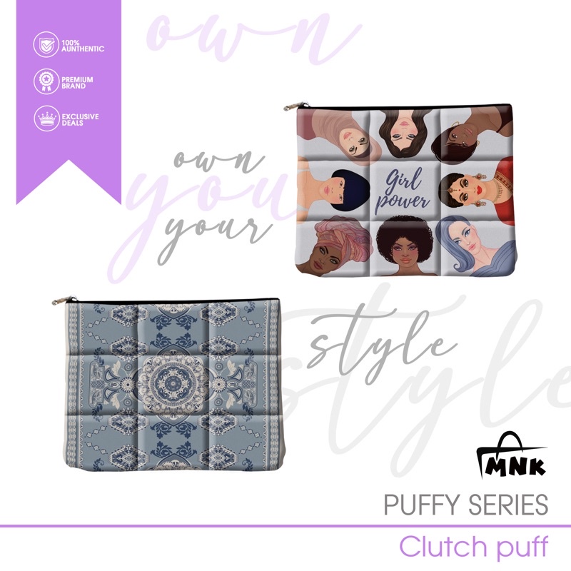MNK BAG I Clutch puffy | PUFFY BAG | PILLOW BAG | PUFFY BAG CUSTOME I MANUKASHOP