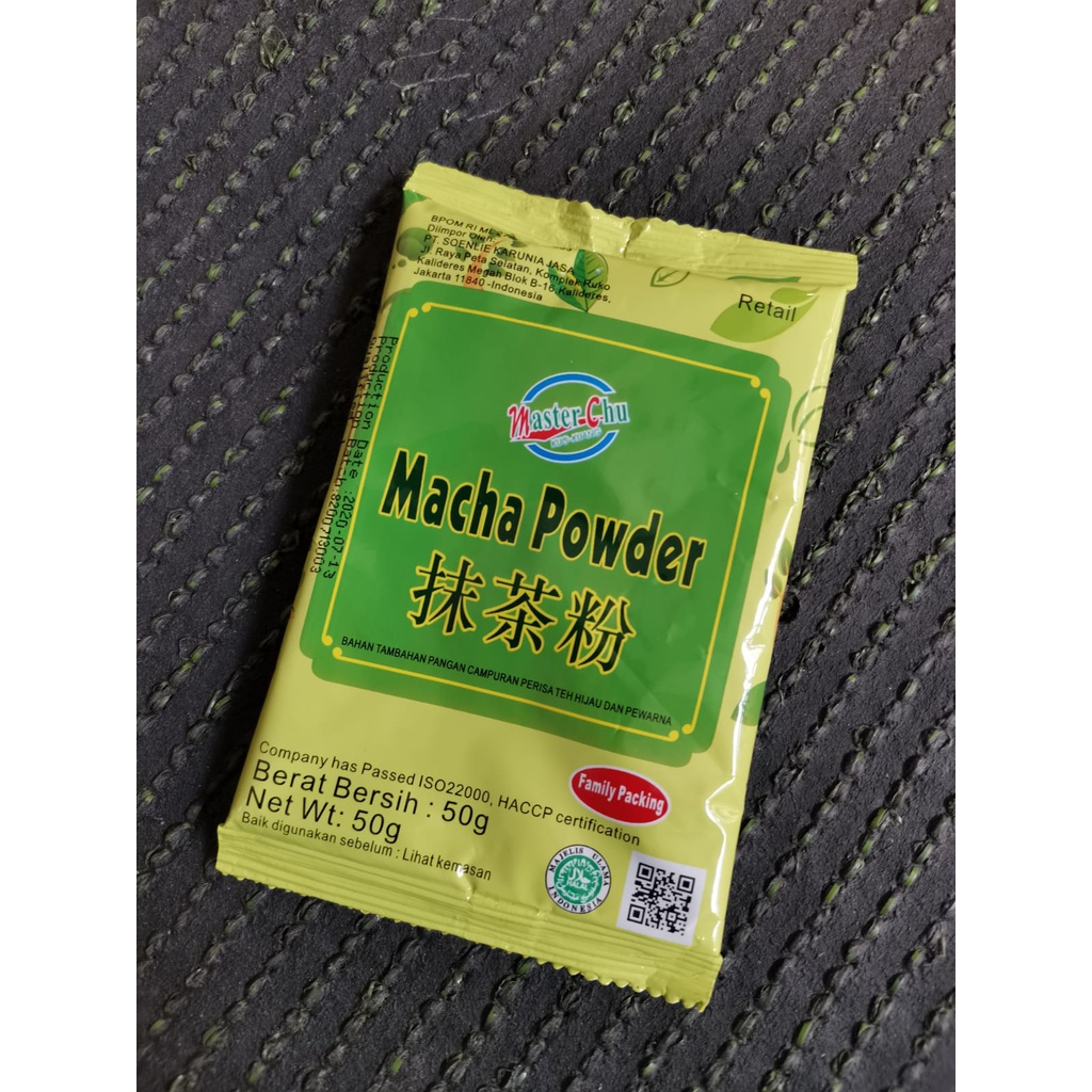 MASTER CHU GREEN TEA MATCHA POWDER 50 GR