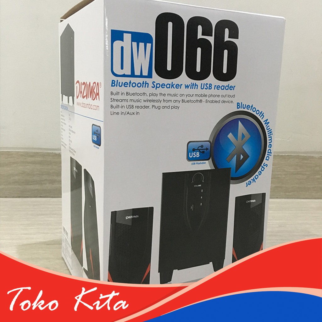 Speaker Aktif Bluetooth Dazumba USB