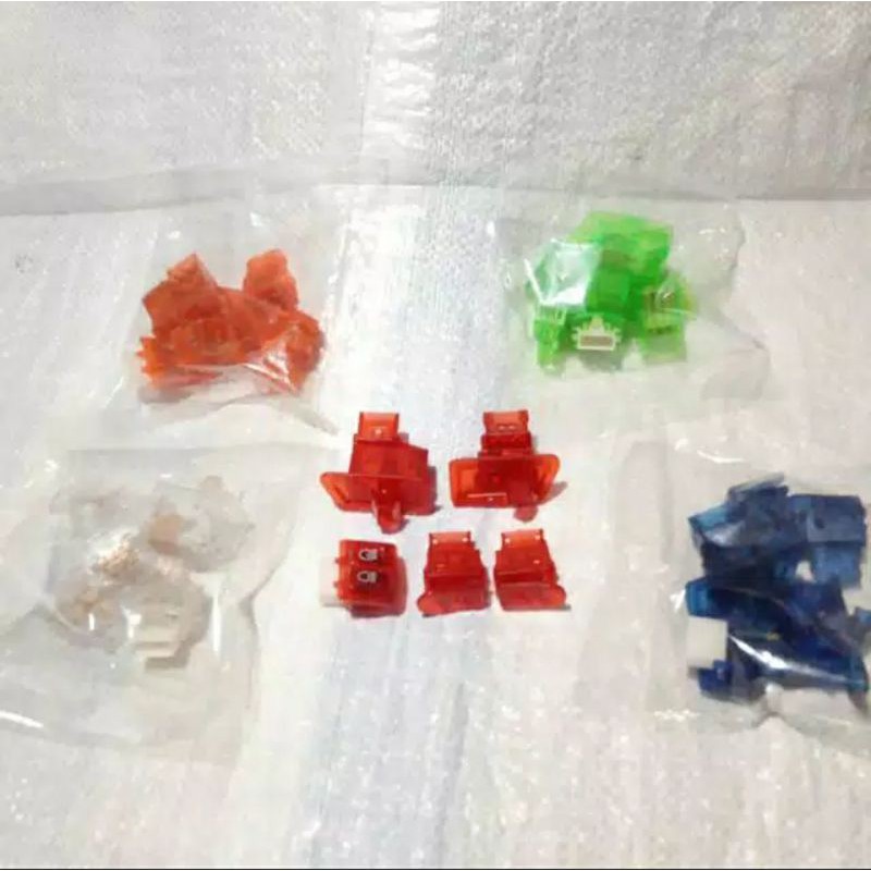 Tombol Saklar Transparan Warna Honda Beat Karbu Universal