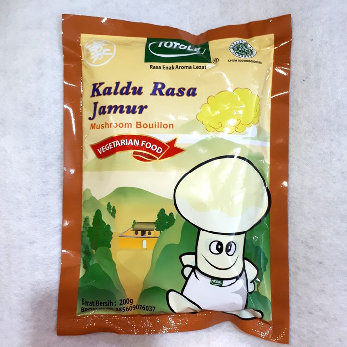 [HALAL] Totole Kaldu Jamur 200gr Granulated Mushroom / Mokucing / Micin Jamur