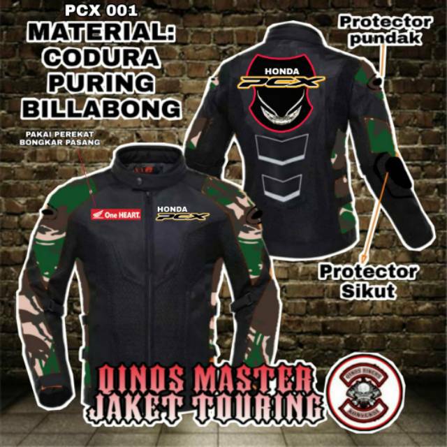 Jaket Touring Honda PCX Jaket Motor PCX Jaket Bikers PCX 01