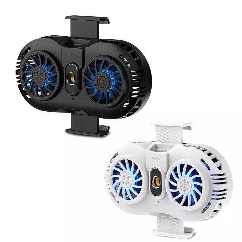 Original AH-102 Universal Mobile Cooling Radiator Double Kipas Pendingin Vlog Livestreaming Holder