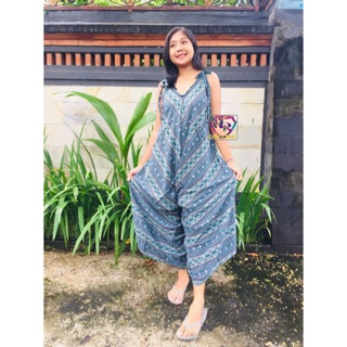 Jumpsuit skupi kodok  jojon panjang pilih motif bali 