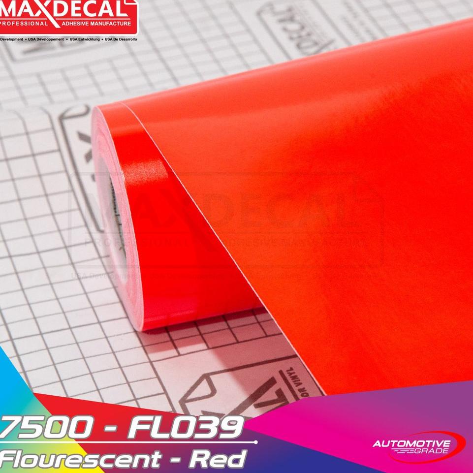 

Special Price.. [Per 3 Meter] MAXDECAL 7500 FL Warna STABILO Lebar 45 cm Color Fluorescent NEON Skot
