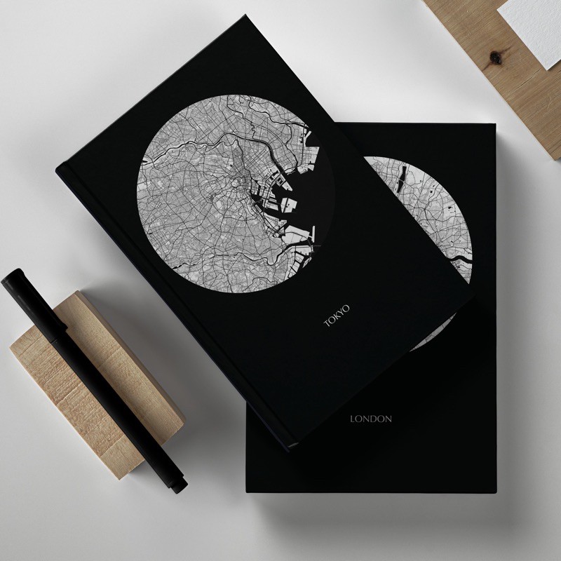 

Notebook Moon City Tokyo / Jurnal / Buku Harian / Jurnal / Buku Catatan / Diary