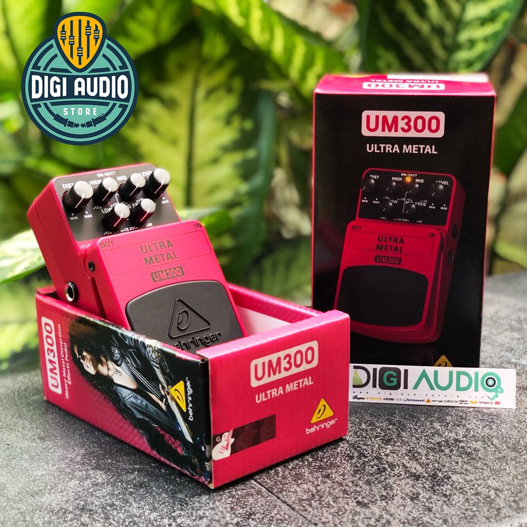 Pedal Efek Gitar Stompbox Behringer UM300 Ultra Metal Distorsi UM 300 - Gitar Elektrik Electric