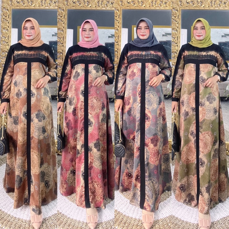 SAYOQ DRESS DIOR SILK FIT JUMBO