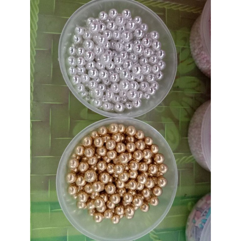 

Springkle mutiara 4mm 25 gram