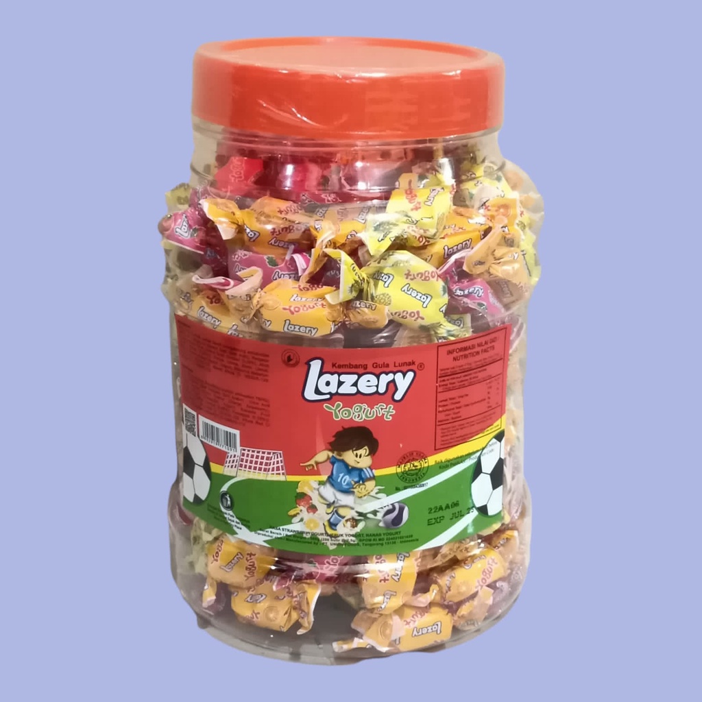 

Lazery Yogurt Jar Permen Lunak [200 pcs]