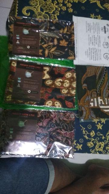 Masker Batik Anak