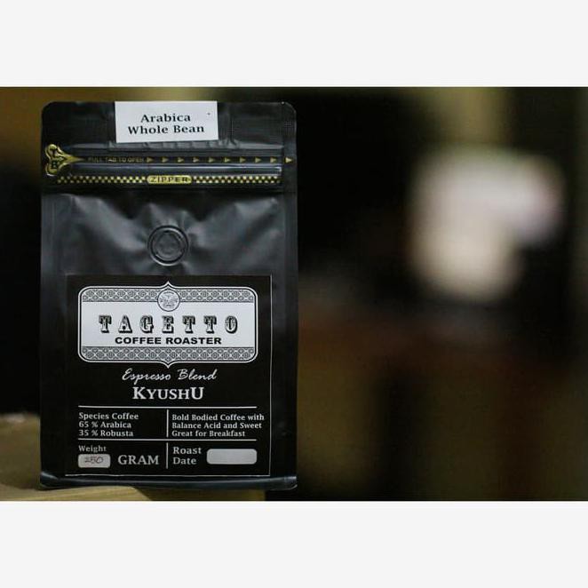 

Lqcy Espresso Kyushu 250Gr Tagetto Coffee Blend 65% Arabica 35% Robusta - Biji Kopi 8Nwv