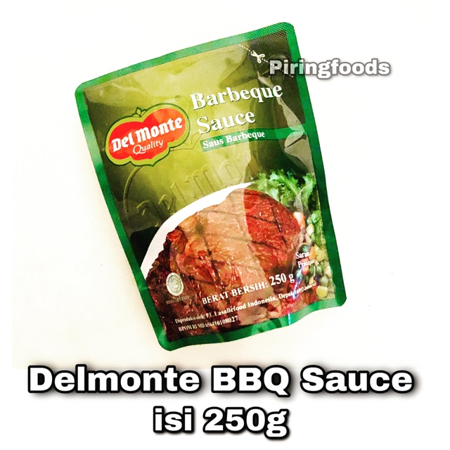 

Termurah!! Delmonte Barbeque sauce BBQ saus kemasan ekonomis 250g