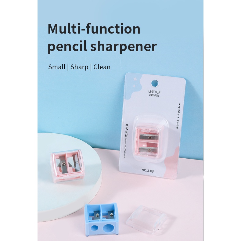 

Serutan/ Rautan pensil 2 lubang