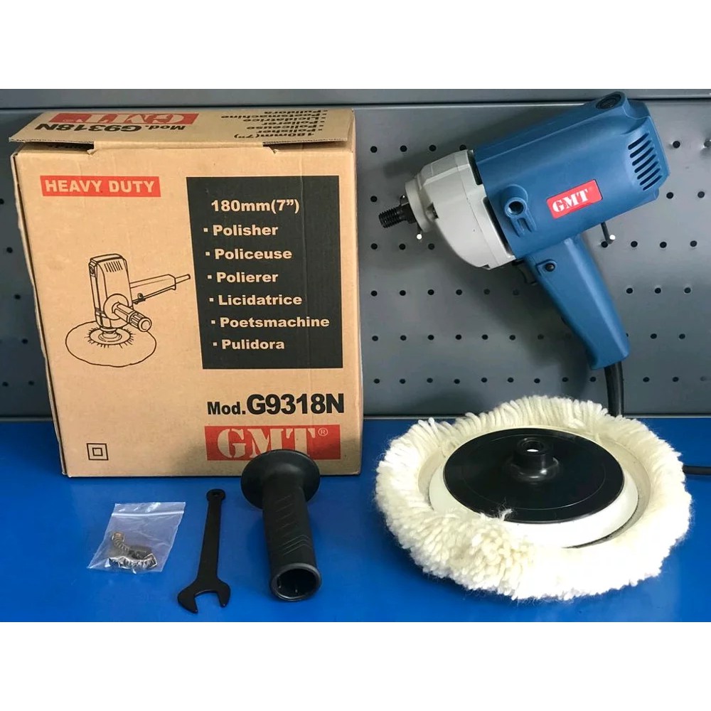 Mesin Poles Mobil 7 Inch GMT G9318N Mesin Bor Polisher GMT G 9318 N 7"
