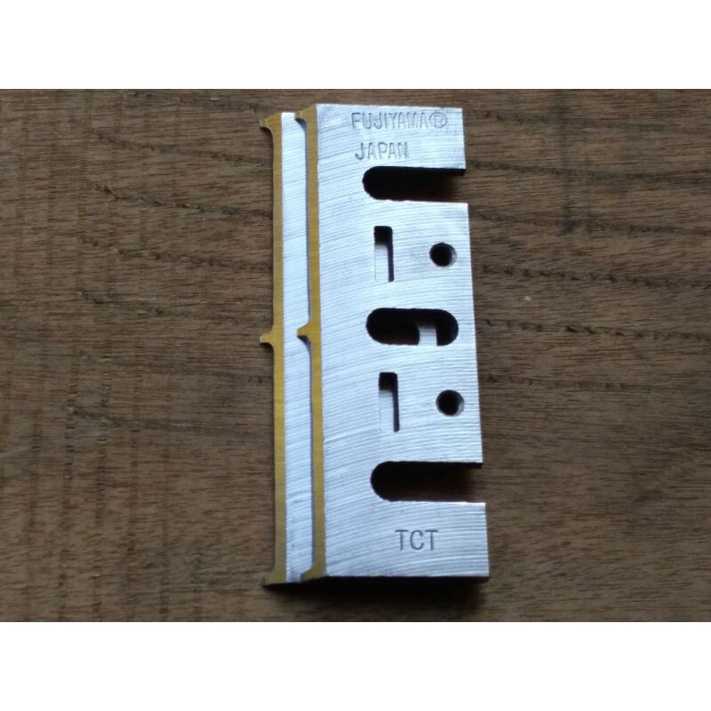 PLANER BLADE MATA KETAM ALUR BAJA INTAN (TCT) 3 MATA .hasil 3 garis (TCT)