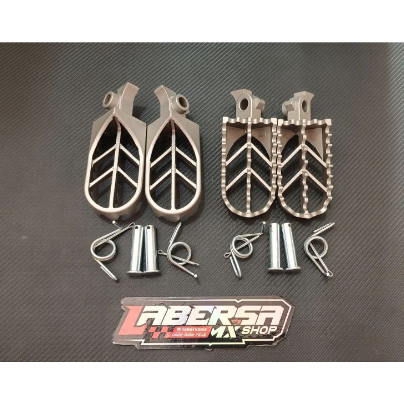 foot step baja klx, dtracker, crf