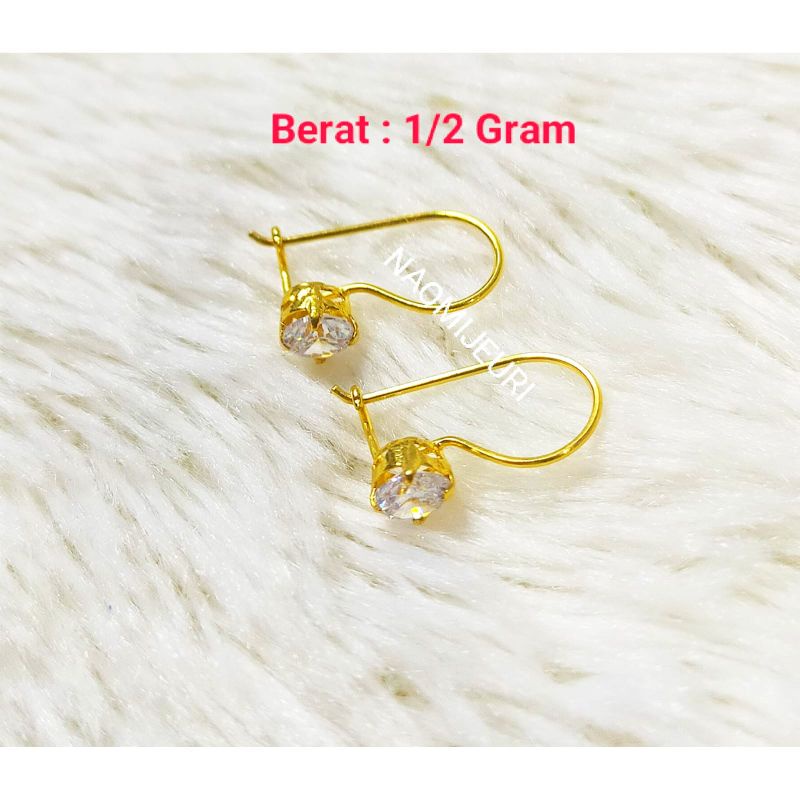 ANTING DESY EMAS MUDA SETENGAH GRAM