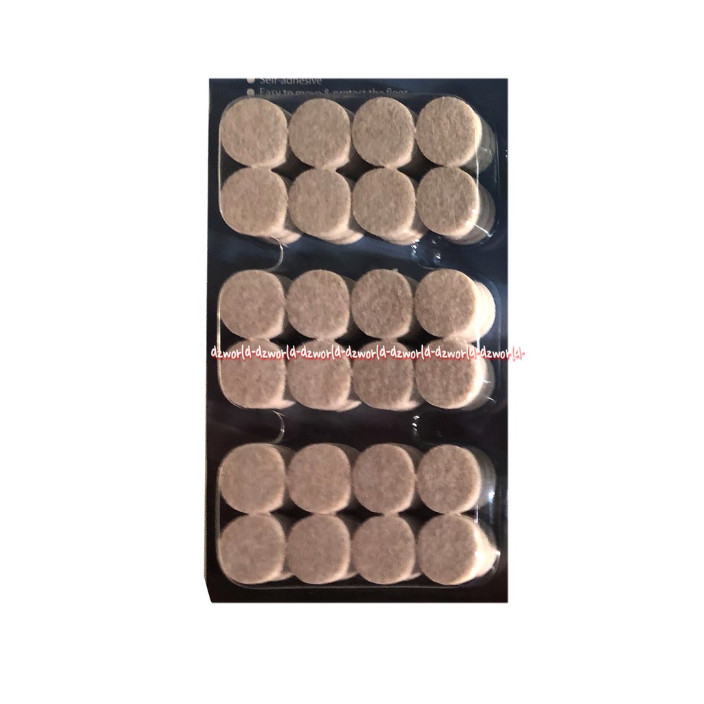 Forhom Felt Pads Krisbow Floor Protector 118pcs Alat Alas Pengganjal Furniture Feltpad Alas Furniture Busa Kaki Kursi Flanel