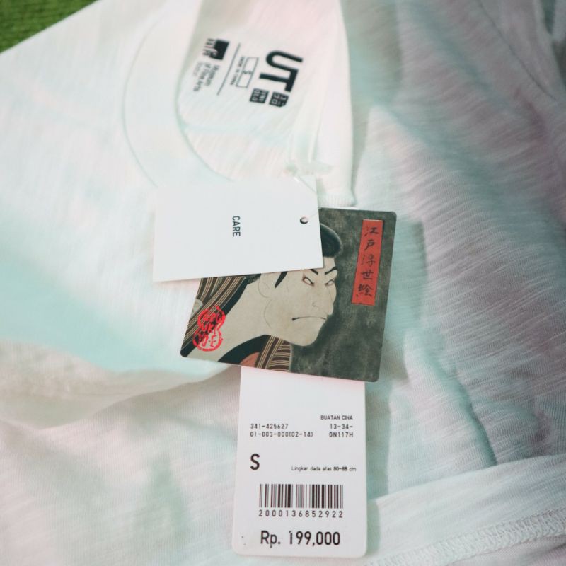 UT Uniqlo tees kaos katun Edo ukiyo