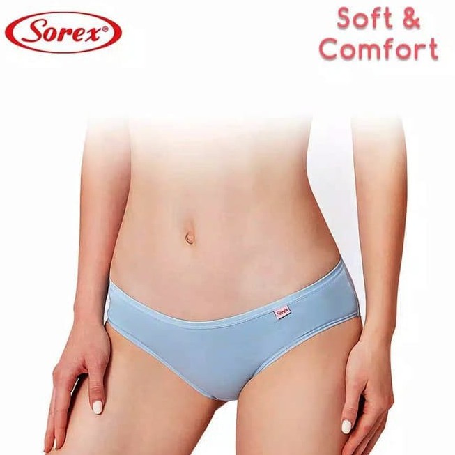 6 Pcs CD Sorex 1227 Mini Soft &amp; Comfort | Celana Dalam Sorex Wanita Dewasa | Celana Wanita | Sguna 6