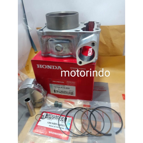BLOK SEHER KOMPLIT ISI PISTON KIT CBR 150,LAMA ,CBR 150 THAILAND (K15),