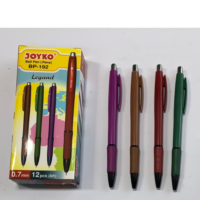

Ballpoint/Pulpen/Pen JOYKO Legand BP-192 0.7mm 12 PCS