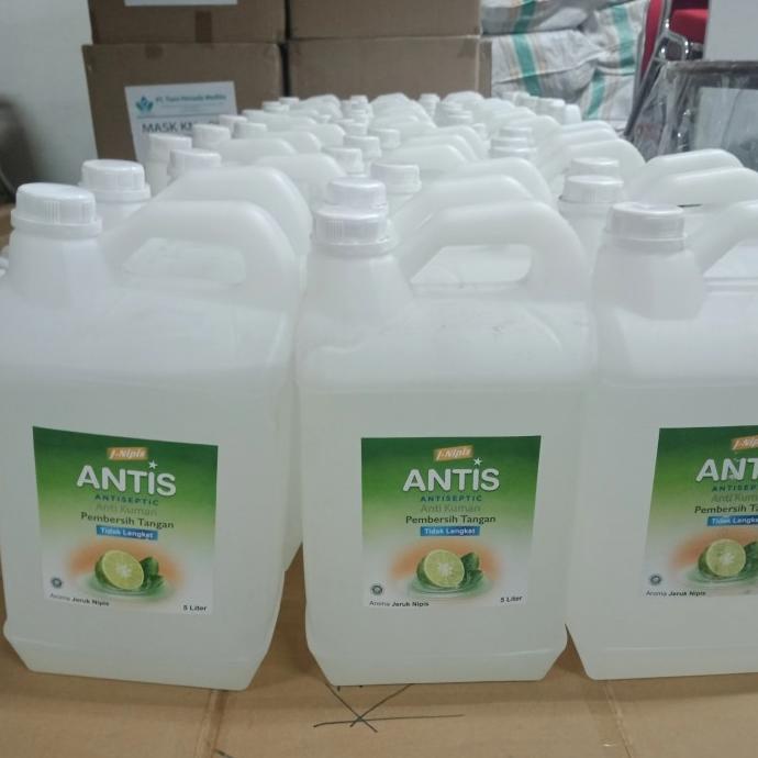 antis gel isi 5 liter hand sanitizer antis paling murah termurah