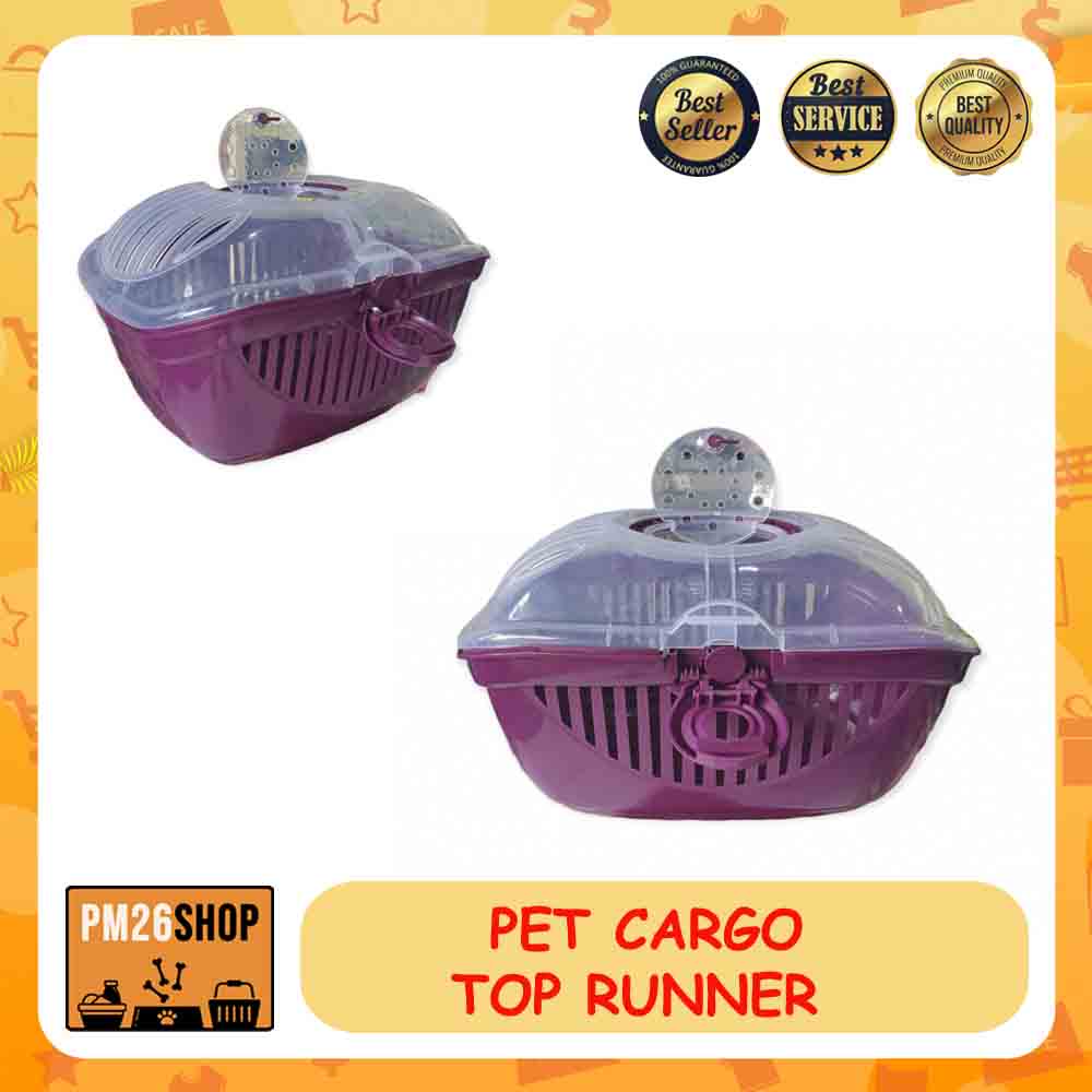 PET CARGO TEMPAT KUCING ANJING TOP RUNNER UK M