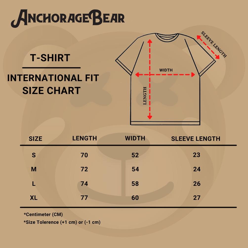 [PRODUK 8IQFD] T-Shirt Anchorage Bear x Dochi Sadega NOT TODAY Black | kaos Tee EA0