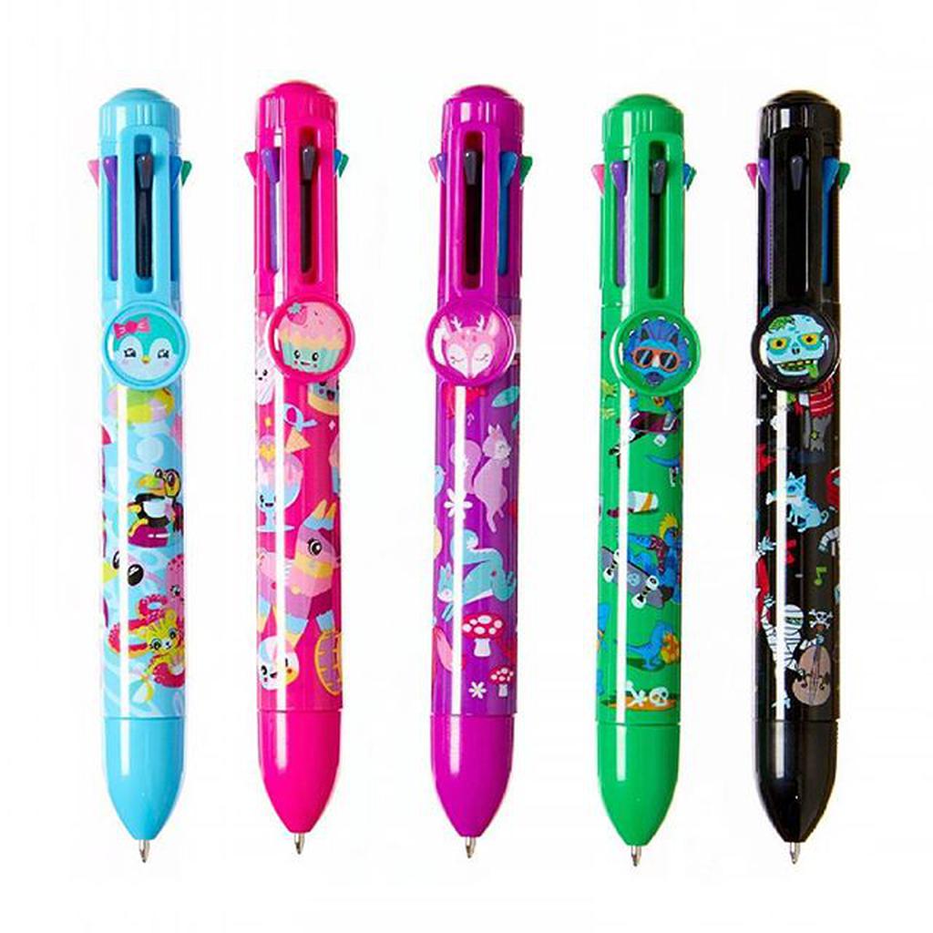 

Smiggle Party Rainbow Pen (blue/pink/purple/black)