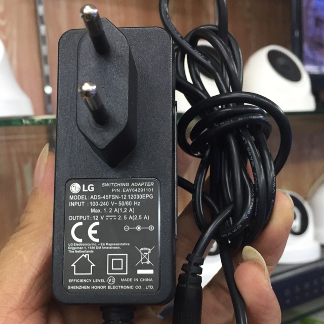 ADAPTOR LG 12V 2,5A UNTUK DVR DAN CCTV