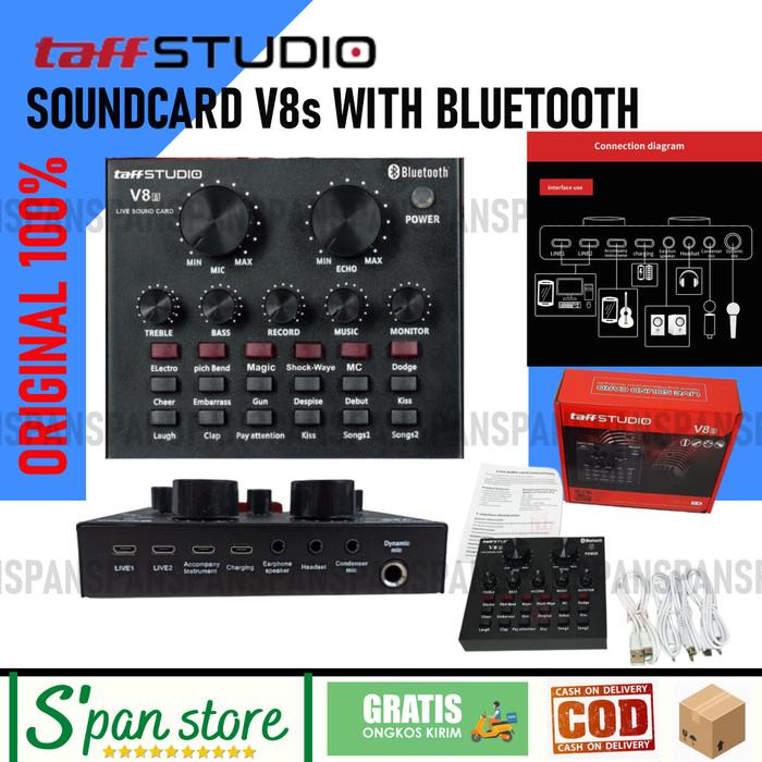 Sound Card V8S Bluetooth Original Taffware