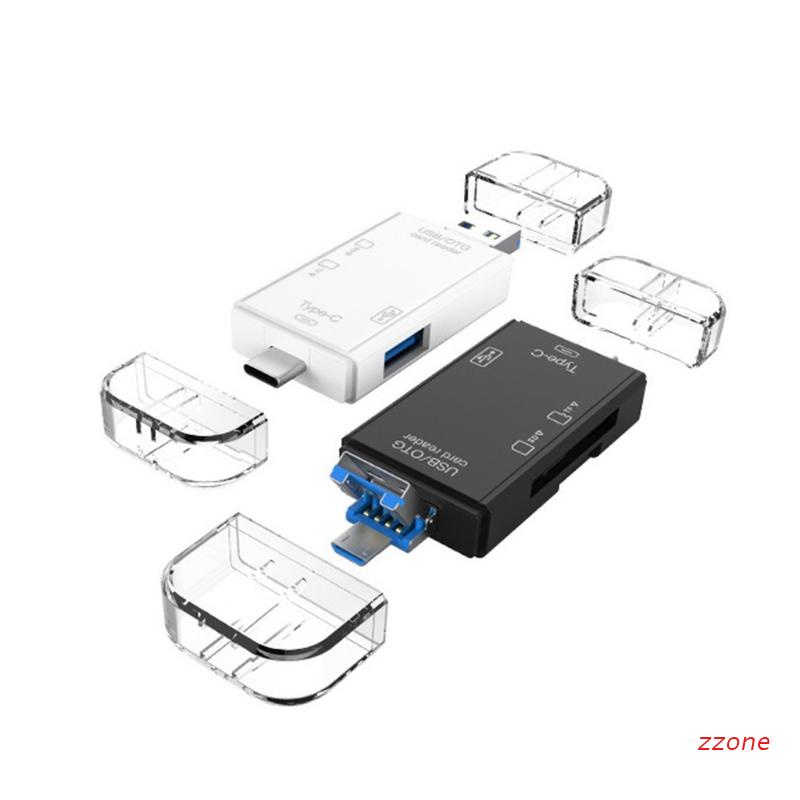 Card Reader Otg Usb 3.0 Multifungsi 6 In 1 Untuk Kamera