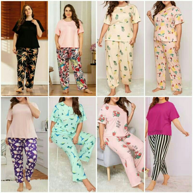 Baju tidur CP premium import shein jumbo