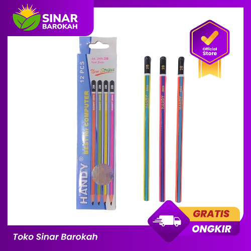 

Pensil 2B Handy 2006 Per Pack