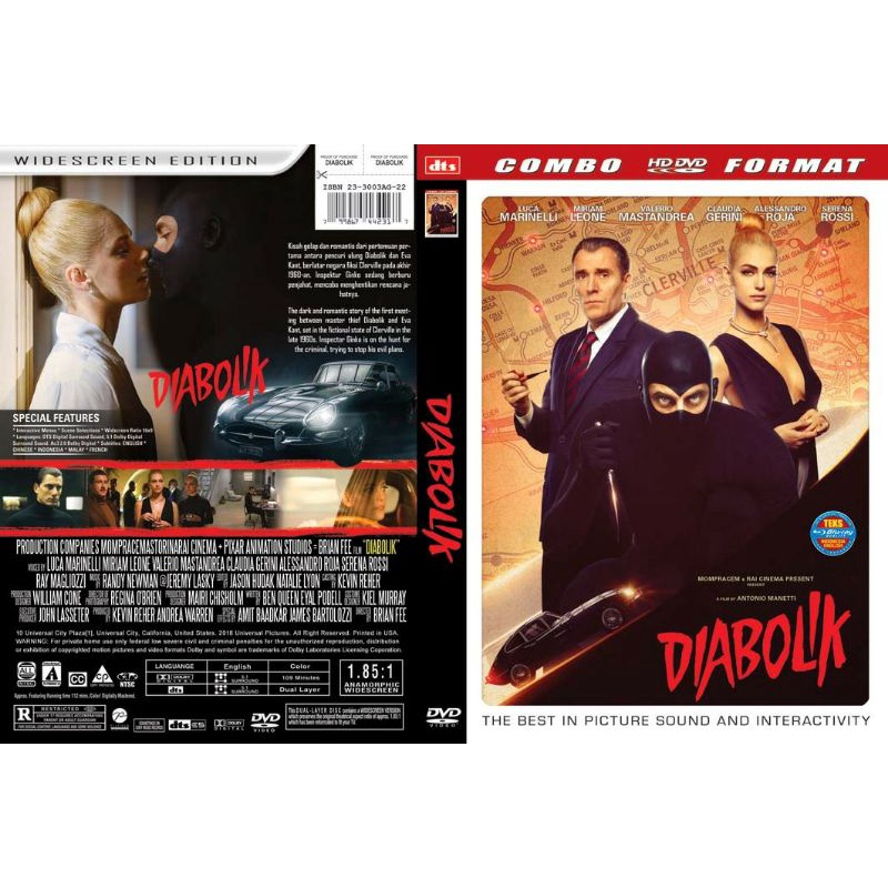 Kaset film action : DIABOLIK