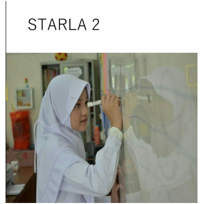 Jilbab Kerudung Sekolah SD - SMP - SMA Starla 2 serut tali By Nibras Hijab