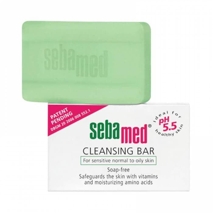 Sebamed Cleansing Bar Dewasa 100gr / Sabun Muka Dewasa 100 gr Kulit Sensitive