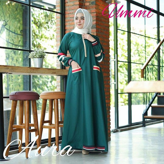 NF - GAMIS SYARI AURA DRESS