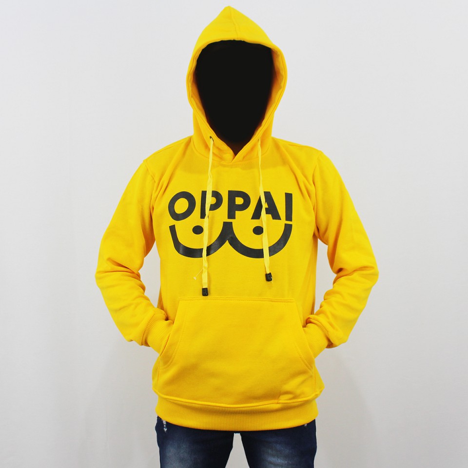 JAKET ONE PUNCHMAN SIZE M L XL XXL - JAKET OPPAI ONE PUNCHMAN SAITAMA - HOODIE OPPAI ONE PUNCHMAN