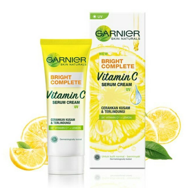 Garnier Bright Complete Vitamin C Serum Cream UV/NIGHT/SPF 36 20mL