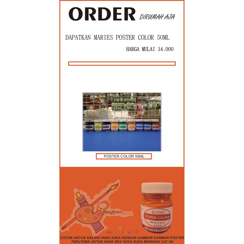 

MARIES POSTER COLOUR 50ML