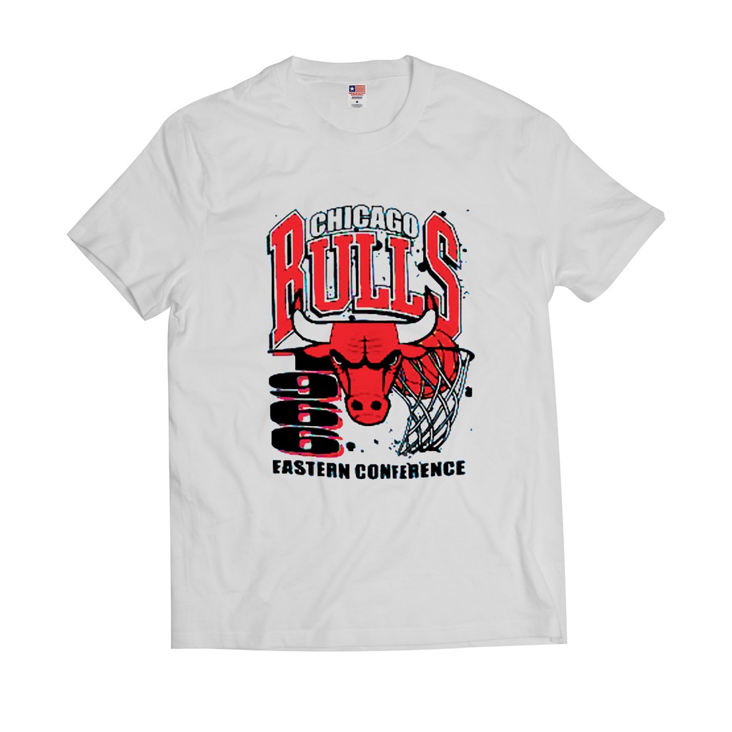 KAOS VINTAGE - CHICAGO BULLS 1996 WHITE | KAOS NBA | KAOS VINTAGE | KAOS BOOTLEG | T-SHIRT NBA