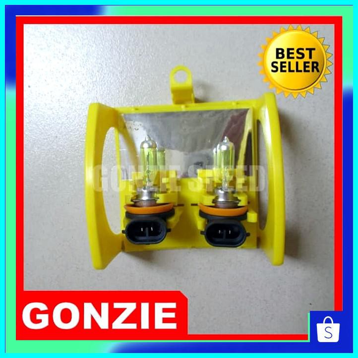 Bohlamp Lampu Foglamp Kuning H11 12V 55 watt Pure Yellow