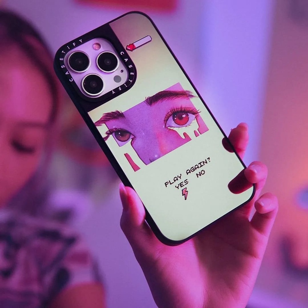 CASETIFY LITTLE THUNDER CASE MIRROR IPHONE 7 8 7+ 8+ X XS MAX XR 11 12 13 PRO MAX