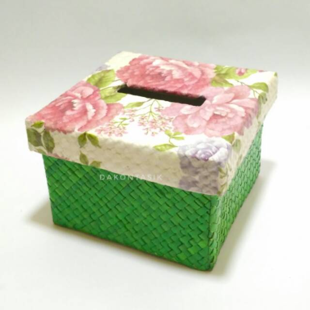 DT-16057 Box Tissue Kotak Sudah Decoupage